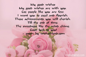 my good wishes my good wishes are with you coz people like you are few ...