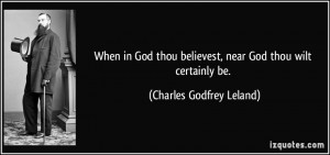 More Charles Godfrey Leland Quotes