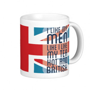 Hot & British Men & Tea Mugs