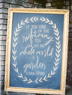 Secret Garden Quote