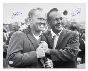 Jack Nicklaus and Arnold Palmer