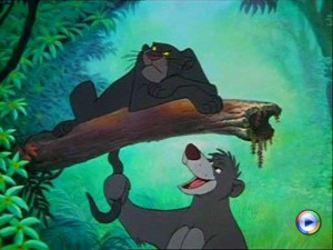 Jungle Book Bagheera Quotes Baloo 'oh thanks, bagheera'