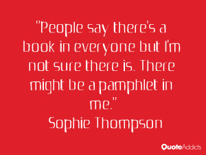 Sophie Thompson