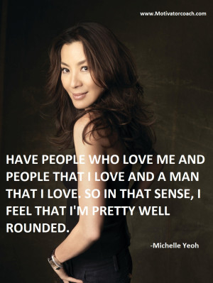 Michelle Yeoh Quotes