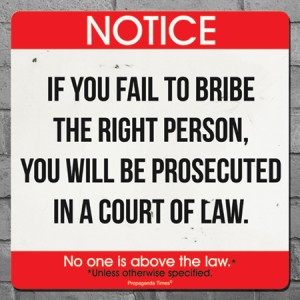 ... indicted on the bribery charges in December reports the UK Guardian