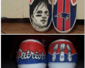 Tom Brady custom shoes