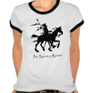 Don Quixote y Rocinante Tshirts