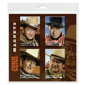 John Wayne Magnet Set (Set of 4)