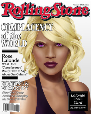 Rolling Stone: Rose Lalonde by LuciferZillyhoo on DeviantArt