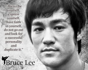 bruce lee quotes be yourself