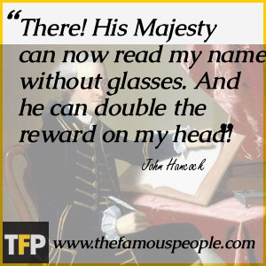 John Hancock Biography http://www.thefamouspeople.com/profiles/john ...