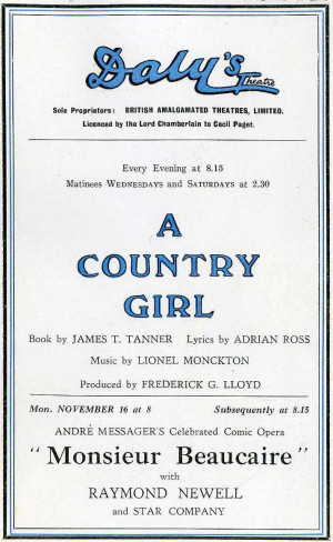 Description A Country Girl Programme.jpg