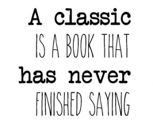 Literary quote classic books typography print love for books librarian ...