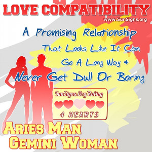 Aries Man And Gemini Woman Love Compatibility A Promising Relationship ...