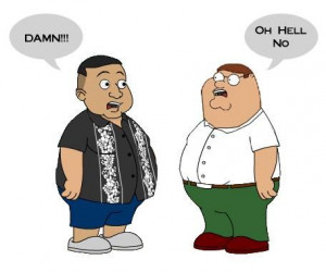 Gabriel Iglesias & Peter Griffen (based on Gabriel's comedy stand up ...