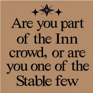 Are you part of the Inn crowd, or are you one of the Stable few?