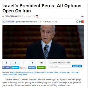 Having been primed to spew hatred at Israel, that's exactly what the ...