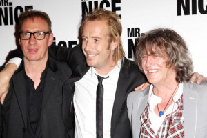 ; photos of David and Mr. Nice and Deathly Hallows costar Rhys Ifans ...