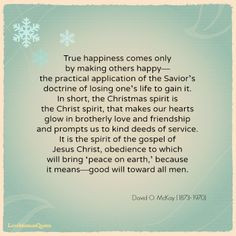 ... Christmas spirit is the Christ spirit, that makes our hearts glow in