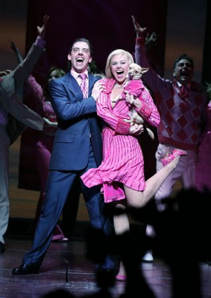 ... Blonde The Musical Christian Borle Christian borle and laura bell