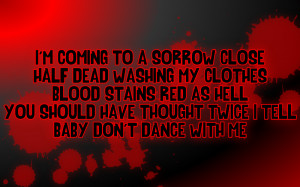 Bloody Mary - Lady Gaga Song Lyric Quote in Text Image