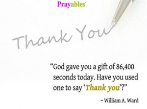 Gratitude Quotes and Prayers