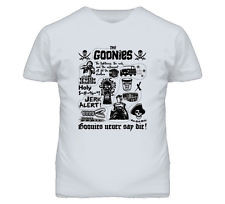The Goonies T Shirt Vintage Soft Movie Tees Funny Retro 80s Shirts ...