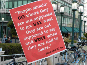 Howard Zinn Quotes: Contradict