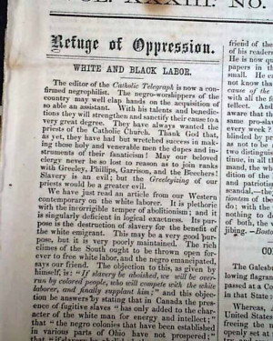 Anti-Slavery William Lloyd Garrison Instructs Us