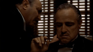 Godfather exploits so well that the movie looks like a 175–minute GQ ...