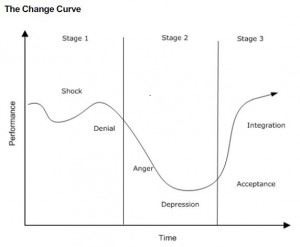 Kubler Ross Change Management Curve Branson The Best And Actions ...