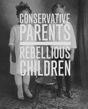 Typography Grunge children parents