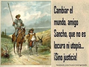 Don Quijote & Sancho Panza