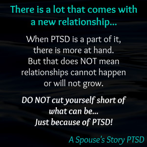 Those with PTSD and A New Relationship.