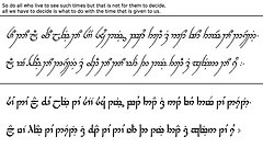 need help translating a quote into elvish!?