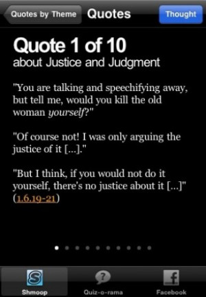 Crime and Punishment Study Guide & Quiz-o-Rama for iPhone