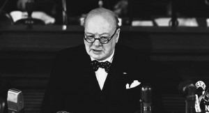 Winston Churchill is shown here. | AP Photo