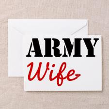 Army Wife Greeting Cards