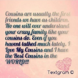 List of the 28 Best #Cousin #Quotes That You Can Relate To