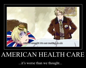 For those of you don't watch Hetalia, England's the one with a ...