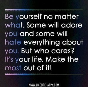 Cute quotes awesome sayings be yourself