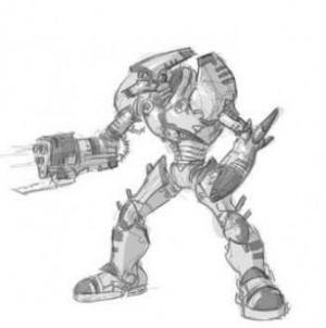 view bigger how to draw robot cartoons for android screenshot