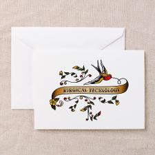 Surgical Technology Scroll Greeting Card for