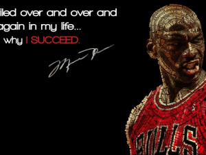 Michael Jordan Basketball Inspire Quotes Success