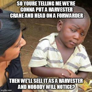 Third World Skeptical Kid Meme | SO YOURE TELLING ME WE'RE GONNA PUT A ...