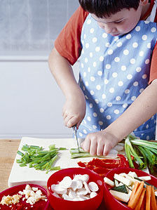 Experts say children can learn a lot about food from cooking ...