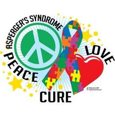 Aspergers Syndrome Peace Love Cure