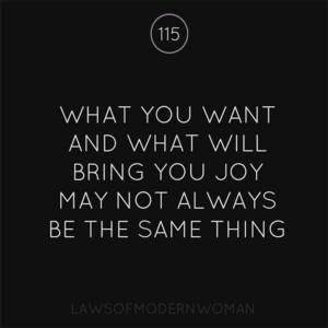 Laws of Modern Woman Quote (3)