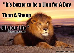 Lion Quotes Strength Lion-for-a-day-bravery-picture