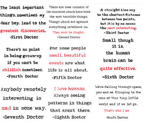 Doctor Who Quotes Bundle